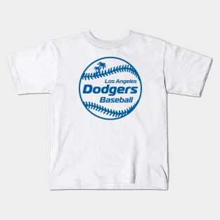 Dodgers 80s Retro Ball Kids T-Shirt